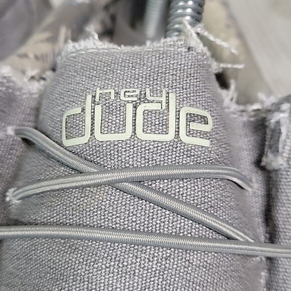 Hey Dude Wally Stretch Iron Slip On Loafers Mens Size 8 - Picture 10 of 12